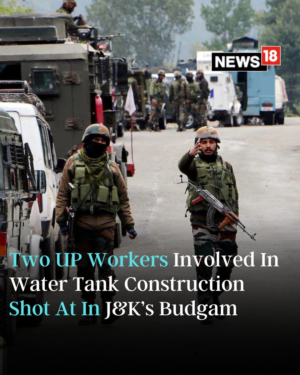 CNNnews18's tweet photo. In an alarming development, two non-locals were shot at and injured in Jammu and Kashmir’s Budgam district on Friday. Both of them were shifted to a hospital in Srinagar and are now in stable condition.

#TerroAttack #jammuKashmir

https://t.co/kUHhmsEOQw https://t.co/g8paHQxewn