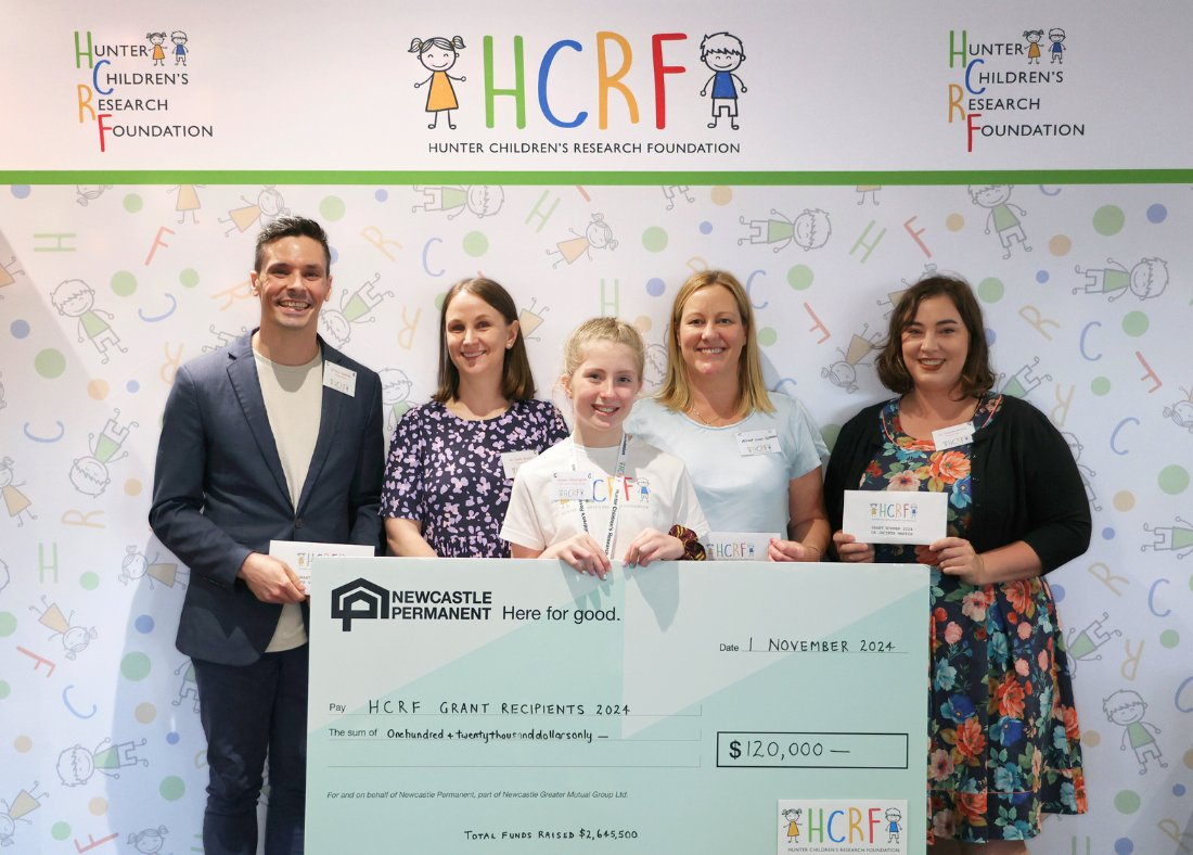 HMRIAustralia's tweet photo. Congrats to our 2024 Hunter Children's Research Foundation grant award winners 👏

👨‍⚕️ Dr Jamie Bryant - Paediatric oncology needs assessment
🔬 Dr Jacinta Martin - PFAS impacts on child health
🧬 @DrHeatherMurray - AML precision treatment
👂 @DrGuyCameron - Ear disease research https://t.co/zvDApzKjXi