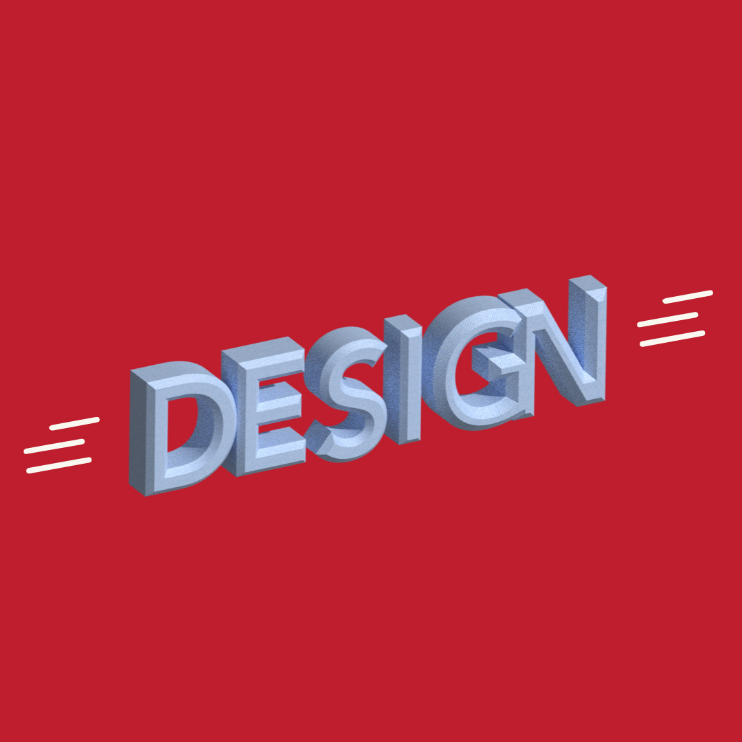 3D Text Effect Design