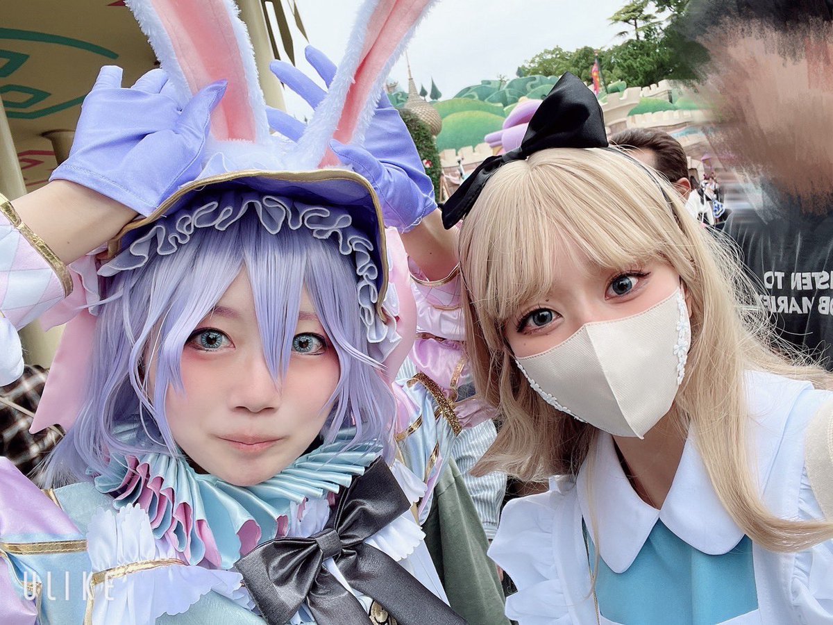 uxi_cos's tweet photo. ⚠️コスプレ

🍎🐰Dハロ🐰🍎

📷:@namimi__da 

#Dハロ仮装2024
#Dハロツイステ https://t.co/n2s0XKtsJk