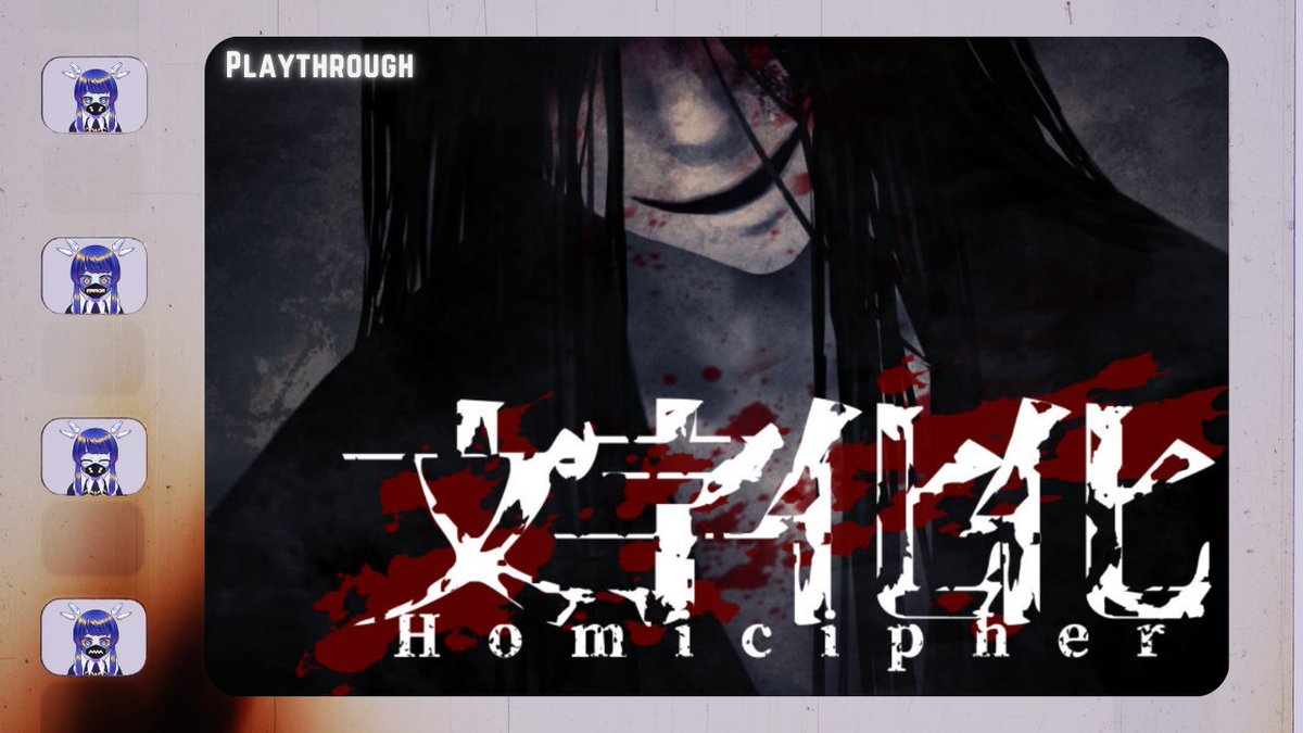 eurekaforsythe's tweet photo. Horror games are year-round but let's end Spooky Month with a bang with Homicipher! I will be starting in about 5-ish min.! Please come drop by, if you'd like. C:

Waiting room: https://t.co/9CGPCD55d3

#homicipher #onscreenandroid #indievtubers #ENVtuber #Vstreamer https://t.co/XWXuoxaKvw
