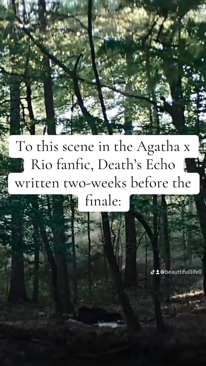 EchoesInTheMarg's tweet photo. Just went back and rewatched the finale, and I couldn't help but connect a line back to Death’s Echo.

#AgathaAllAlong #AgathaHarkness #RIOVIDAL #AGATHARIO https://t.co/U1KD9coumr