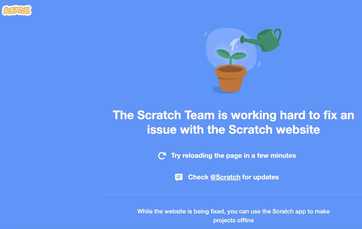 UrasoeDojo's tweet photo. @scratch We cant access The Scratch web site in Japan. What is happening? https://t.co/I7ldcVjiI2