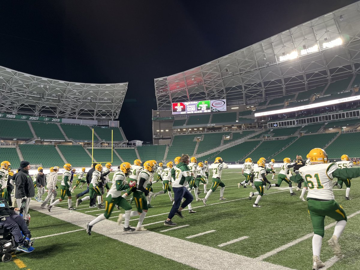 Congratulations to the 6A RIFL city champion Campbell Tartans who defeated the LeBoldus Golden Suns 28-20.