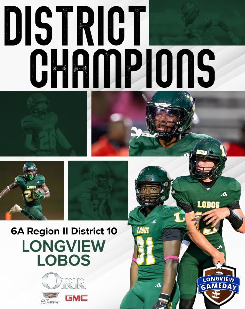 Your Lobos are the 6A District 10 Champs!!!

They move to 6A and keep rolling.