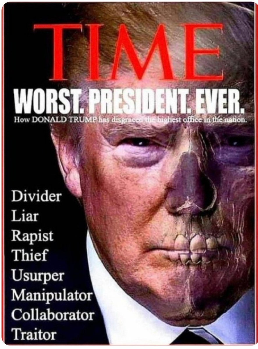 Trump is 100% garbage!
#TrumpIsUnfitForOffice