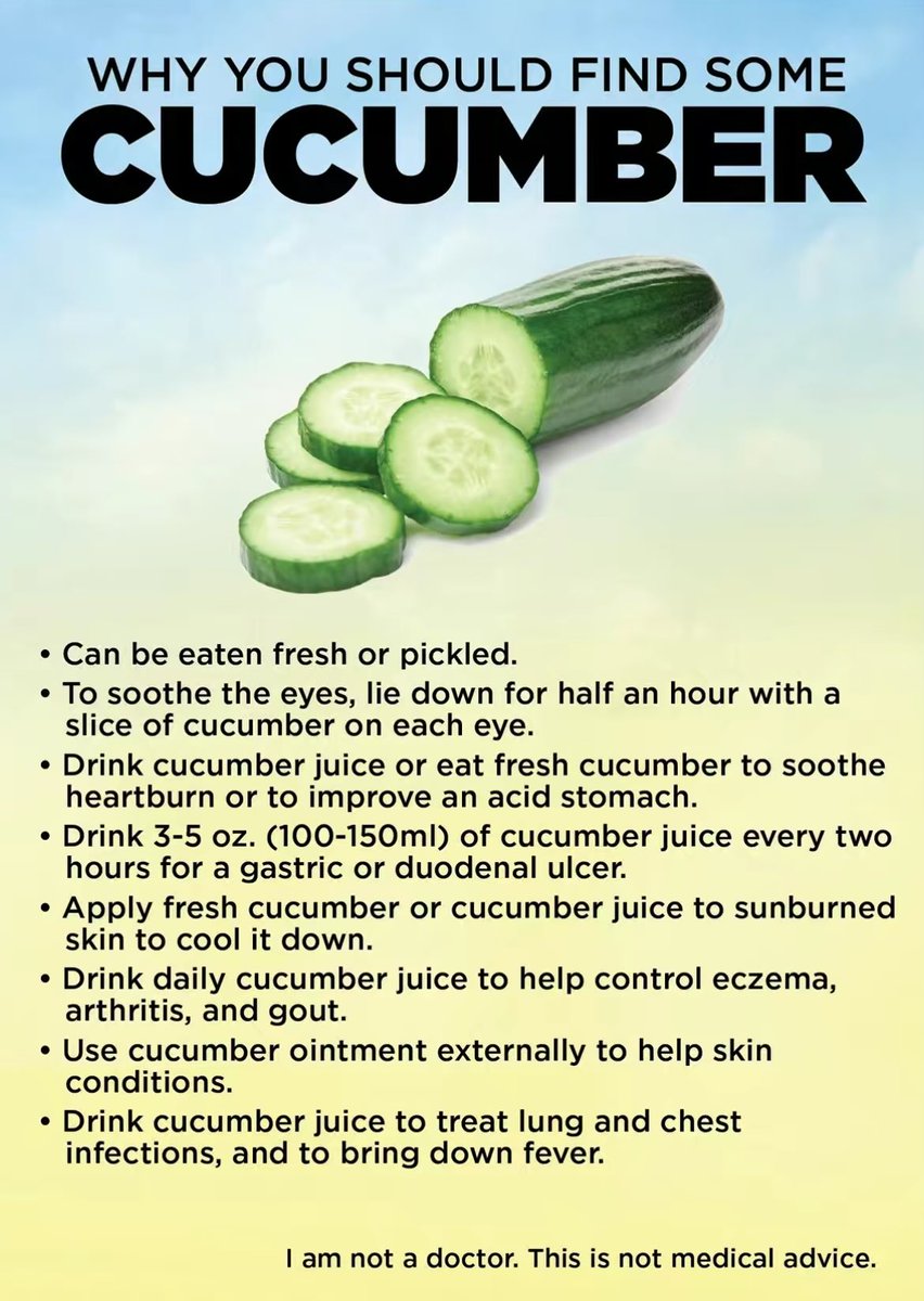 Why you should eat more cucumber👇🏽