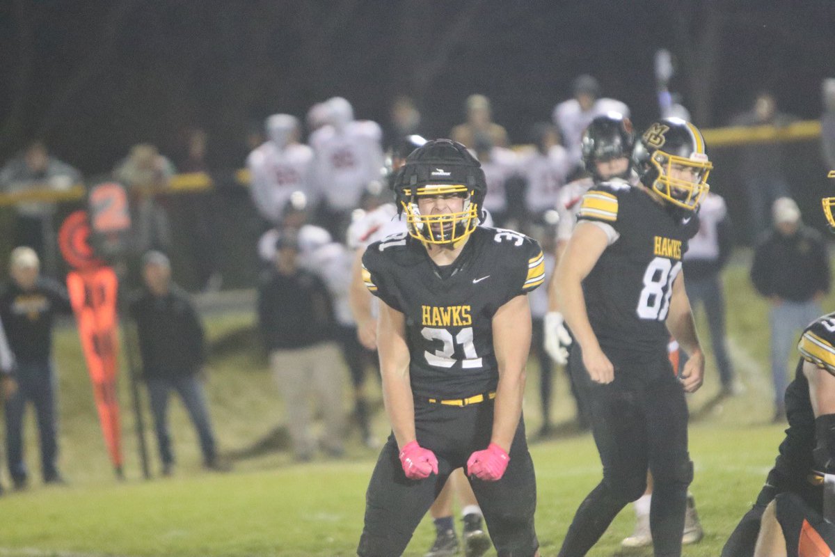 Football final: Mid-Prairie defeats Mediapolis, 35-14, in the second round of the playoffs. The Golden Hawks (7-3) move on to a quarterfinal matchup against PCM (10-0). #iahsfb <a href="/Mid_Prairie/">Mid-Prairie CSD</a> <a href="/GoldenHawkFBall/">Mid-Prairie Golden Hawk Football</a>
