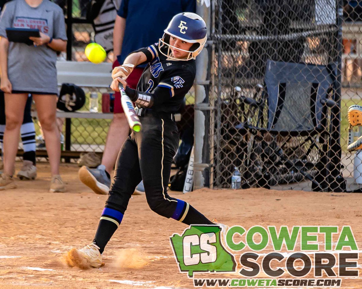 CowetaScore's tweet photo. On to the state finals! 
GHSA Class 6A Elite 8 Softball Tournament
Winner's Bracket Final
FINAL SCORE
East Coweta 3, Mill Creek 1
Lady Indians hold off a stingy Mill Creek lineup to earn the program's fifth consecutive trip to the state finals. Unbeaten East Coweta (36-0) needs one more win while looking for the program's fourth crown since 2017 and first since 2020. 3 consecutive runner-up finishes from 2021-2023 in 7A. 
@ECIndiansSB will face a familiar opponent in the finals. Buford and Mill Creek play at 11 a.m. to determine an opponent in the 1 p.m. championship. A second game follows at 3, if necessary. 
Seniors @MadisonDuffel00 and @MadisynWeathers hit solo homers in the 1st to put East Coweta ahead 2-0. 
Bases loaded HBP to @2026Jada plated a third run in the third. 
Mill Creek got one back on a throwing error in the fourth and had multiple runners on base in the 7th with two outs before a final flyout ended the game.