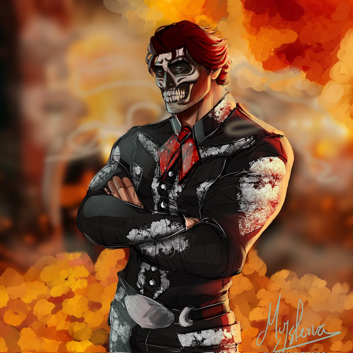 Mysteriaaa69's tweet image. Redraw

#miguelohara #SpiderManAcrossTheSpiderVerse #ATVS #DiaDeMuertos2024