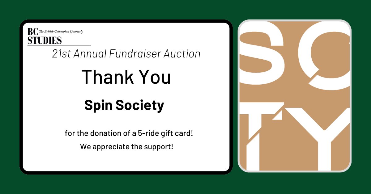 BCstudies's tweet image. A big thank you to @ModoYoga and Spin Society for their donations to our upcoming auction! Head to 32auctions.com/bcstudies2024 to check out their contributions!

#auction #bcstudies #spinclass