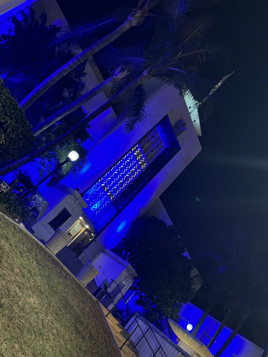 Burbank goes blue for Dodgers’ World Series win! Tonight we’re joining the regional celebration of our hometown team! #burbankgoesblue