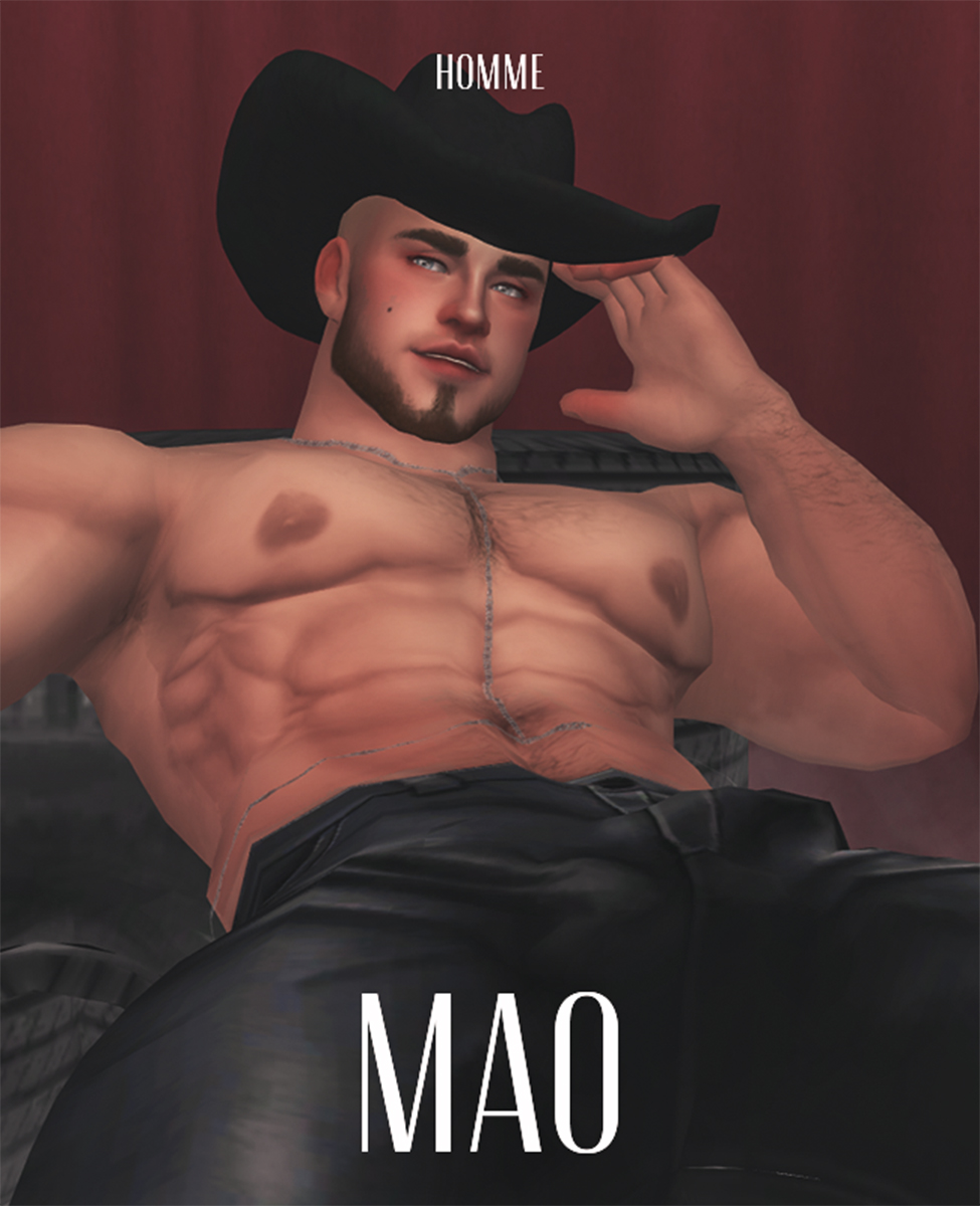 PtyMAO's tweet photo. UNHOLY (Sam Smith feat Kim Petras)
Model: Cole Harrison
#ShowUsYourSims #Sims4 #TS4 #HausOfMao #PtyMAO https://t.co/WKhgzVBWZQ