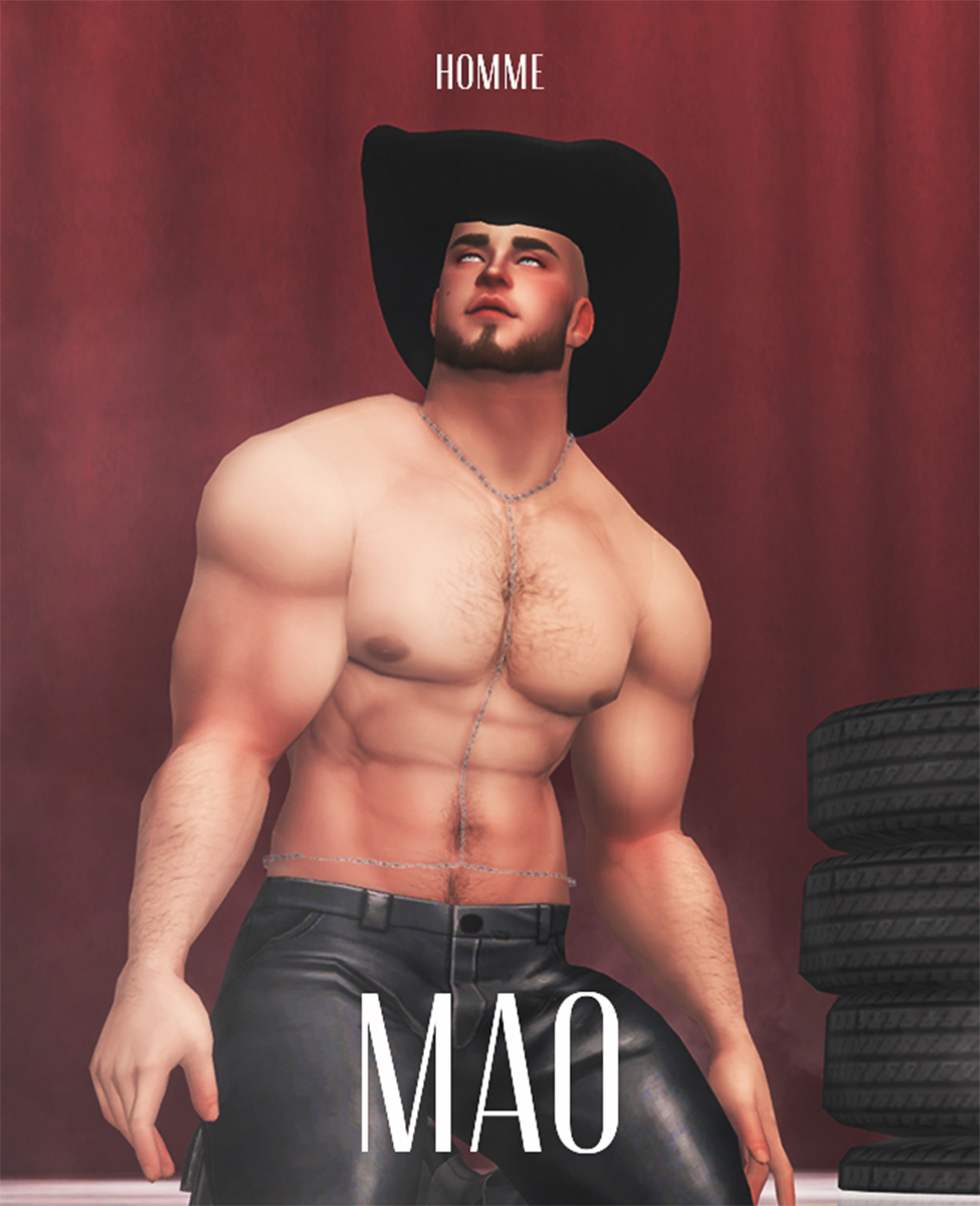 PtyMAO's tweet photo. UNHOLY (Sam Smith feat Kim Petras)
Model: Cole Harrison
#ShowUsYourSims #Sims4 #TS4 #HausOfMao #PtyMAO https://t.co/WKhgzVBWZQ