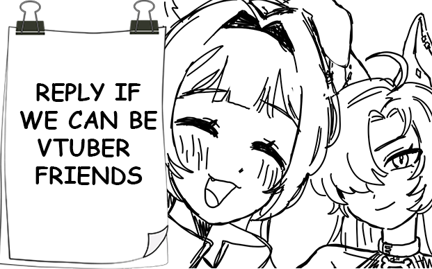 WE ! WANNA! FIND ! FRIENDS ! We wanna yap in your comments and FOLLOW YOUR JOURNEY! Can we be friends? 👉👈

#Vtuber #VTubersAreStillWatching #VTuberUprising