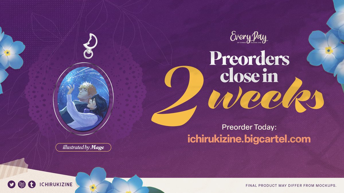 ichirukizine's tweet photo. 🖼 PREORDERS 2 WEEKS REMAINING 🌸
💜 Winter Acrylic Charm by @_mageofspace_

No one shines as bright as Rukia in Ichigo's eyes. With only 2 weeks before Preorders close, make the holidays a little more festive with this winter-themed charm by the amazing Mage! 🥰 https://t.co/n4blTOUhNG
