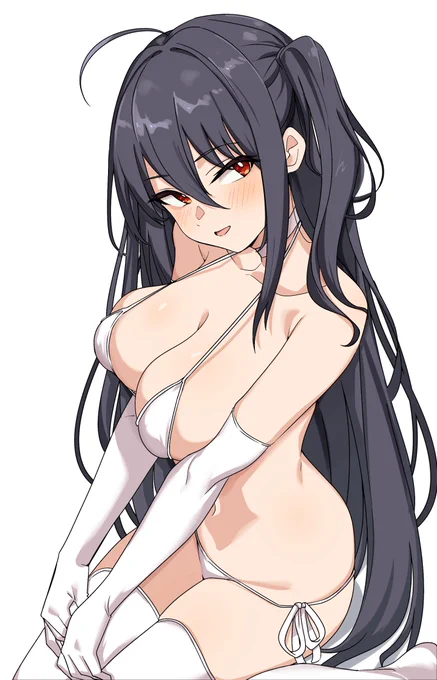 夜なべして描いたアズールレーンの大鳳さんです 