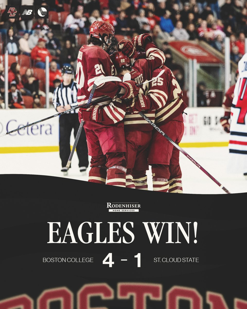 BC_MHockey's tweet photo. Starting off the weekend with a 4-1 win! https://t.co/qx8ZzKEQp6