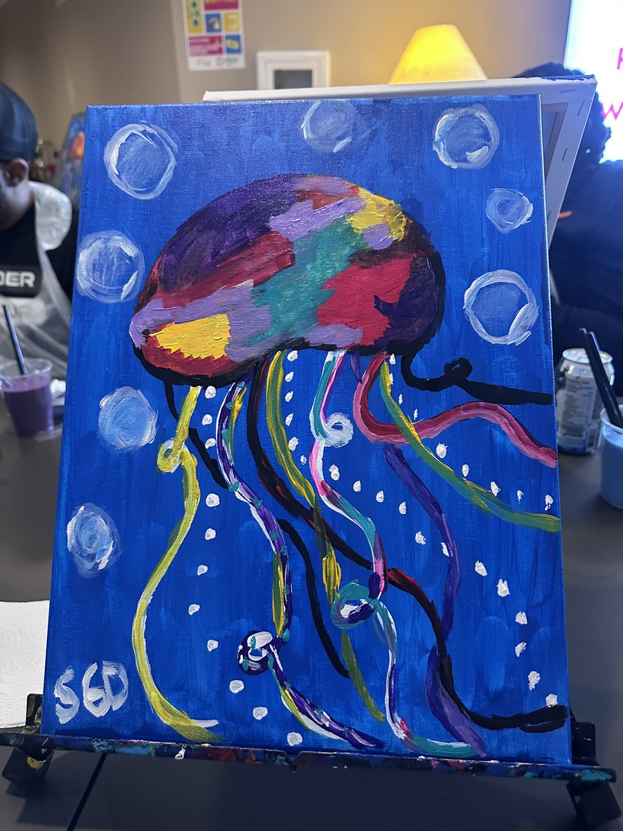 GMSVikings's tweet image. 🎨 Had an amazing first night at the Arts for Learning Principal Fellowship Retreat! Kicked things off with a sip &amp;amp; paint session—creative juices flowing and paintbrushes moving! How did I do? 🖌️😊 #PrincipalLife #ArtsForLearning #CreativeLeadership