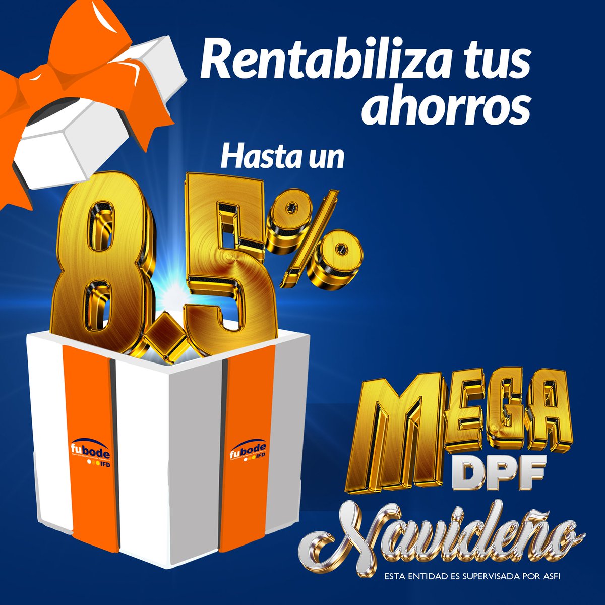 FubodeIfd's tweet photo. ADELANTAMOS LA #NAVIDAD 🎄 EN #FUBODEIFD🥳

Aprovecha nuestra Promo #DPFNAVIDEÑO 🧡 e invierte con nosotros  📈

#FubodeIFD #DPF #Promo #IncrementatusIngresos https://t.co/wzND0o8urx