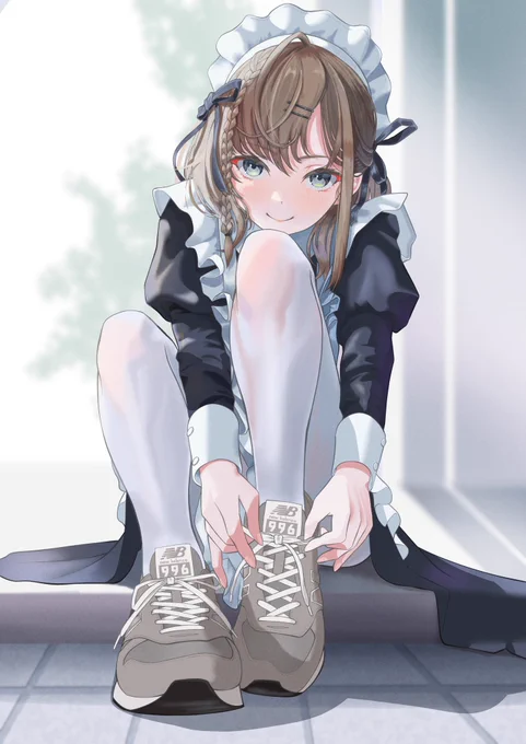#タイツの日白タイツ 