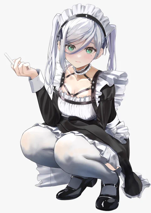 #タイツの日白タイツ 