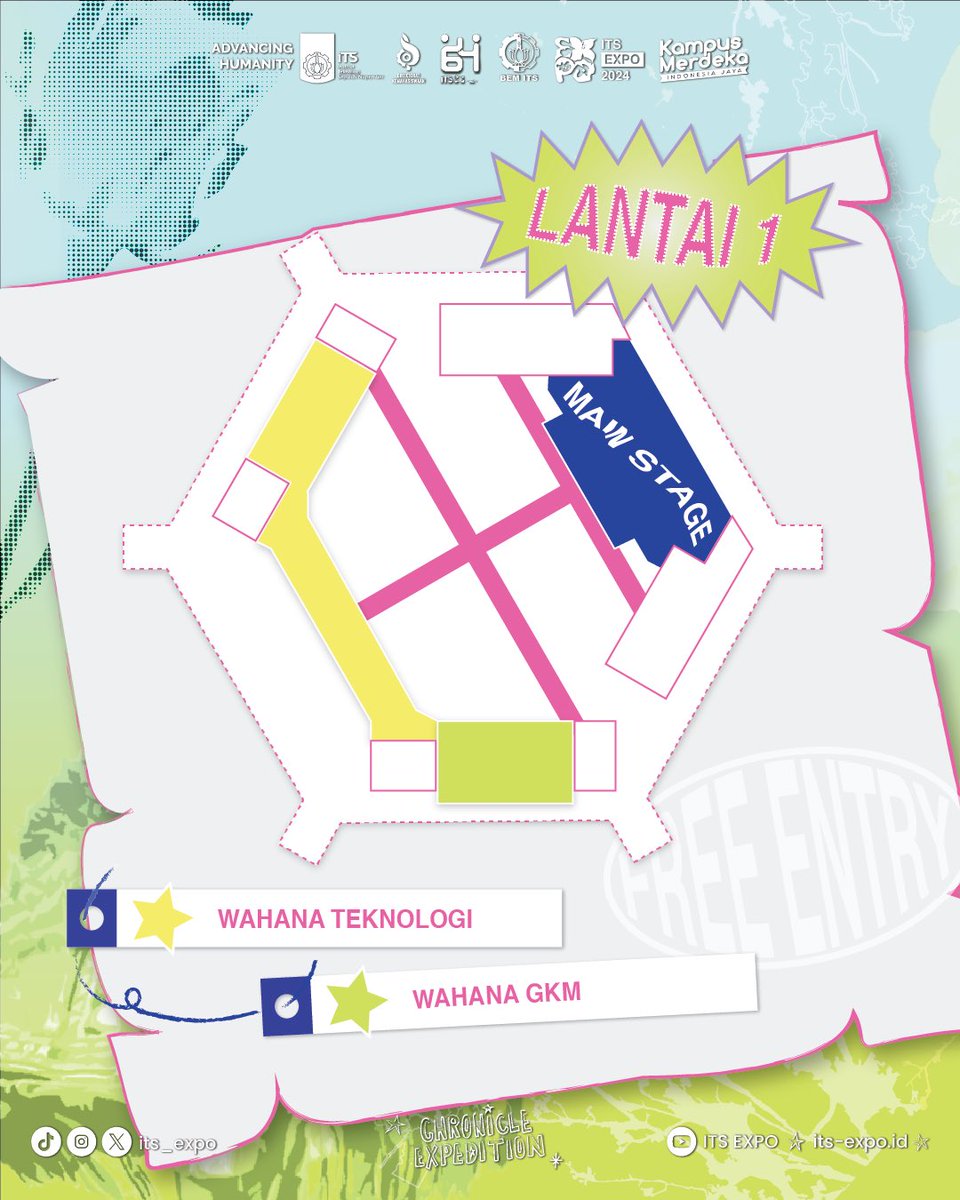 ITS_EXPO's tweet photo. Biarrr ga pada bingunggg Minpo spillz ajaa yeiss rute dimana mas mas riset idamanmu ituu😝😋

Ingatt ‼️ jangan salah pasangan apalagi sampe nyasar dijalan🤪 https://t.co/48NTkiHVqI