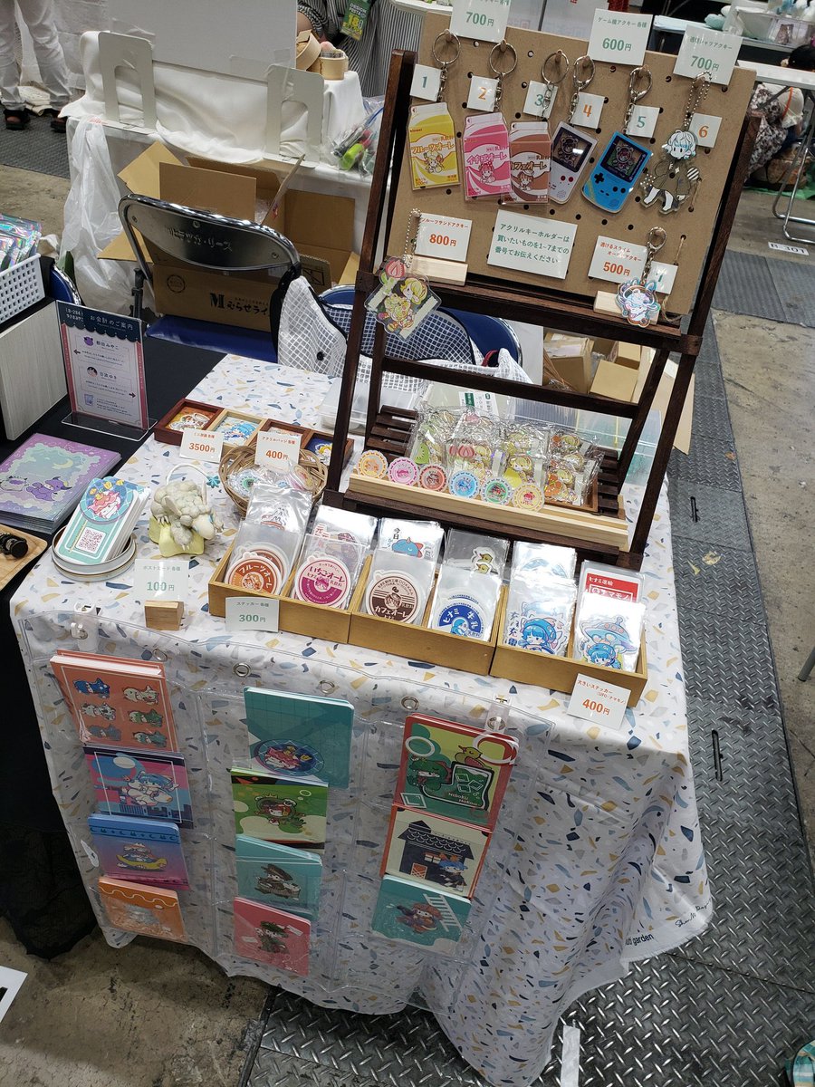 Yuki0304_rain's tweet photo. デザインフェスタ60に出展します！
レトロかわいいアクキーやステッカーを販売する予定です🍨
ぜひ見に来てください〜
◇ゆきの店
◇ブースC-32
◇出展日11/16(土)
#デザフェス
#デザフェス60
#デザフェス60リポスト
@designfesta https://t.co/GTISDYPMpV