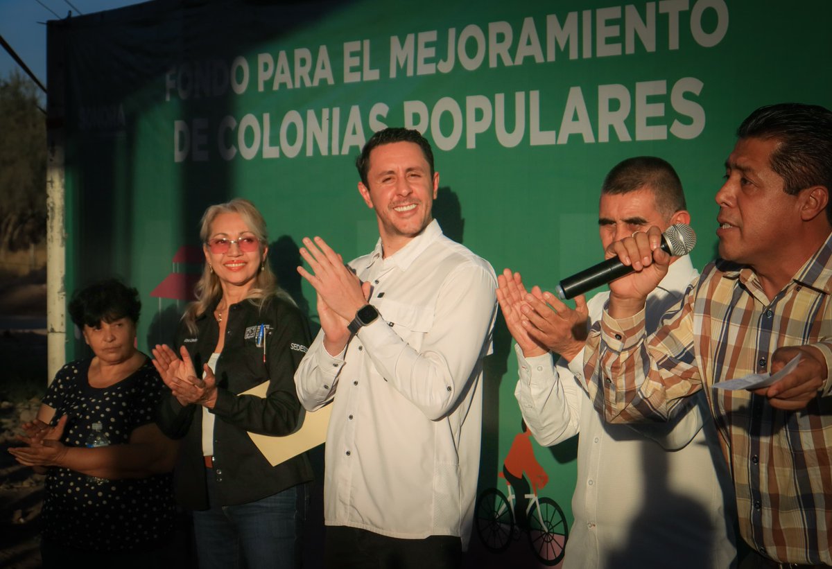 SonoraBienestar's tweet photo. ✅ En atención a una demanda histórica de vecinas y vecinos de la colonia Tres Reinas de Hermosillo, hoy el gobierno de Sonora a través de #Sedesson hizo entrega de una tercera etapa de ampliación de red de agua potable que beneficia directamente a cerca de 300 familias. https://t.co/NEZeir5Zc3