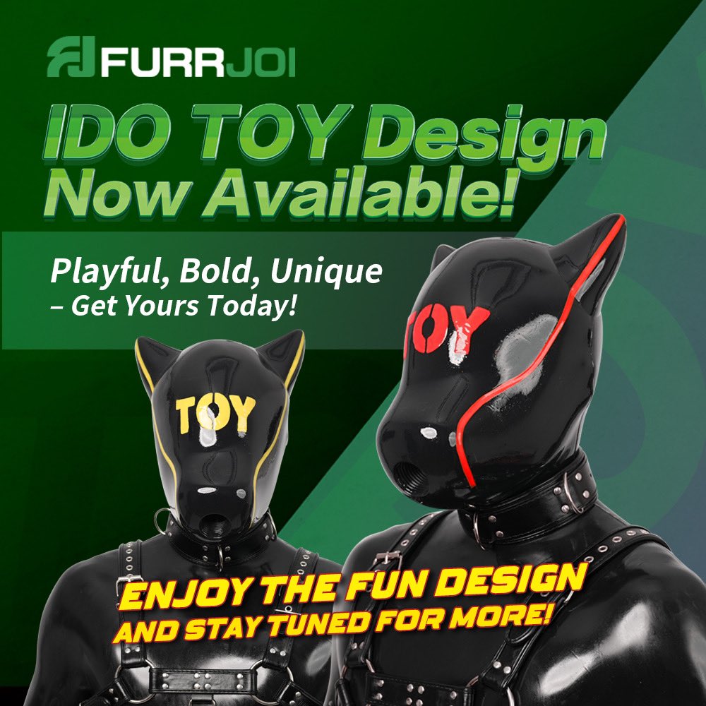 furrjoi01's tweet image. The long-awaited TOY IDO is now online~

furrjoi.com/mask/110

Retweet, Comment, Like and Follow for a chance to win a FREE TOY IDO Headgear! 
We’ll select one lucky winner!‼️

#furrjoi #drone #headgear #fetish 

Please wait for a moment about the matching gag～🥺
