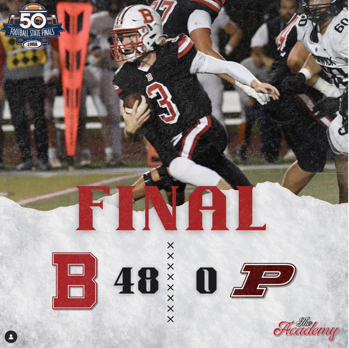 Benet Athletics (@benetathletics) on Twitter photo REDWINGS WIN‼️
Benet Varsity Football wins 48-0 VS Perspectives/Leadership! 🏈
They will move on to the second round of the 2024 IHSA Playoffs next week at Rochelle High School (game date and time TBD)... REDWINGS WIN‼️
Benet Varsity Football wins 48-0 VS Perspectives/Leadership! 🏈
They will move on to the second round of the 2024 IHSA Playoffs next week at Rochelle High School (game date and time TBD)...