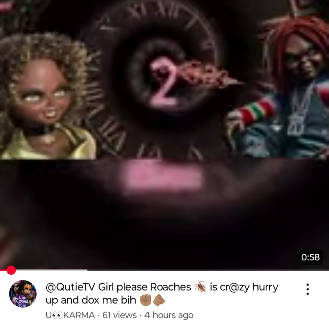 Chile not 61 views in 4 hours. 🤡😂😂😂 Told you heaux. No one cares. Your boring 😴💤🛌🏾