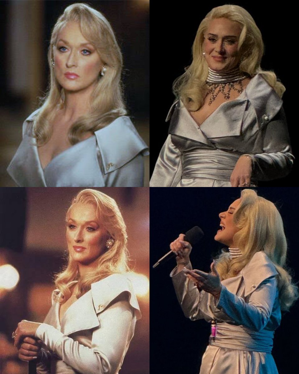 ‘people died‘ and it’s just adele dressed up as madeline ashton in “death becomes her” while meryl streep is there to witness it.