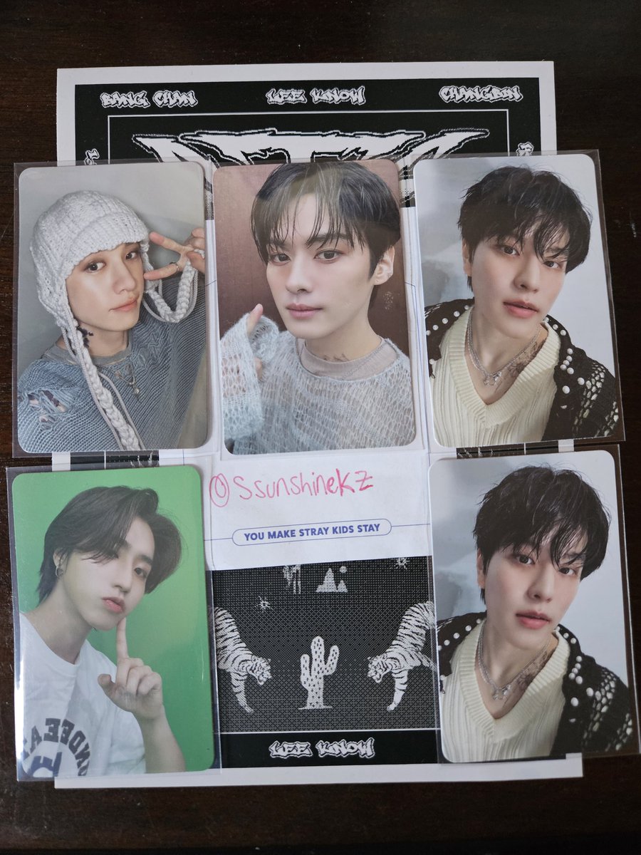 SsunshineKZ's tweet photo. Wtt Stray Kids Ate
Accordion Version
(US/Canada Preferred)

Have: Bang Chan, Lee Know, Seungmin×2 ---> Want: Changbin, Hyunjin, Han &amp; Felix same version

Have: Han accordion pob
Want: Bang Chan accordion pob

#wttstraykids #wttskz #wttskzate
#wttstraykidsate https://t.co/0oNpyYtFsq