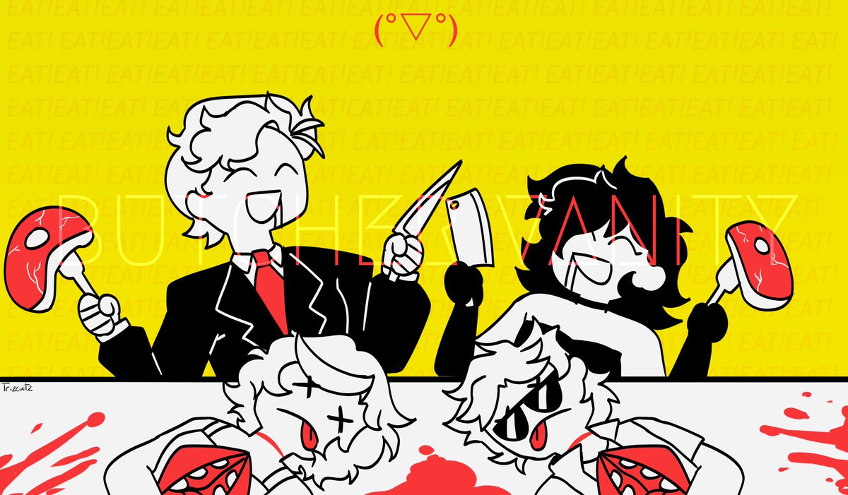 TRISCUIT_Z's tweet image. BUTCHER’S VEIN.

#SyntheticPsycho #murderdrones #murderdronesau

Hope u guys enjoyed the latest update bc I sure did :]