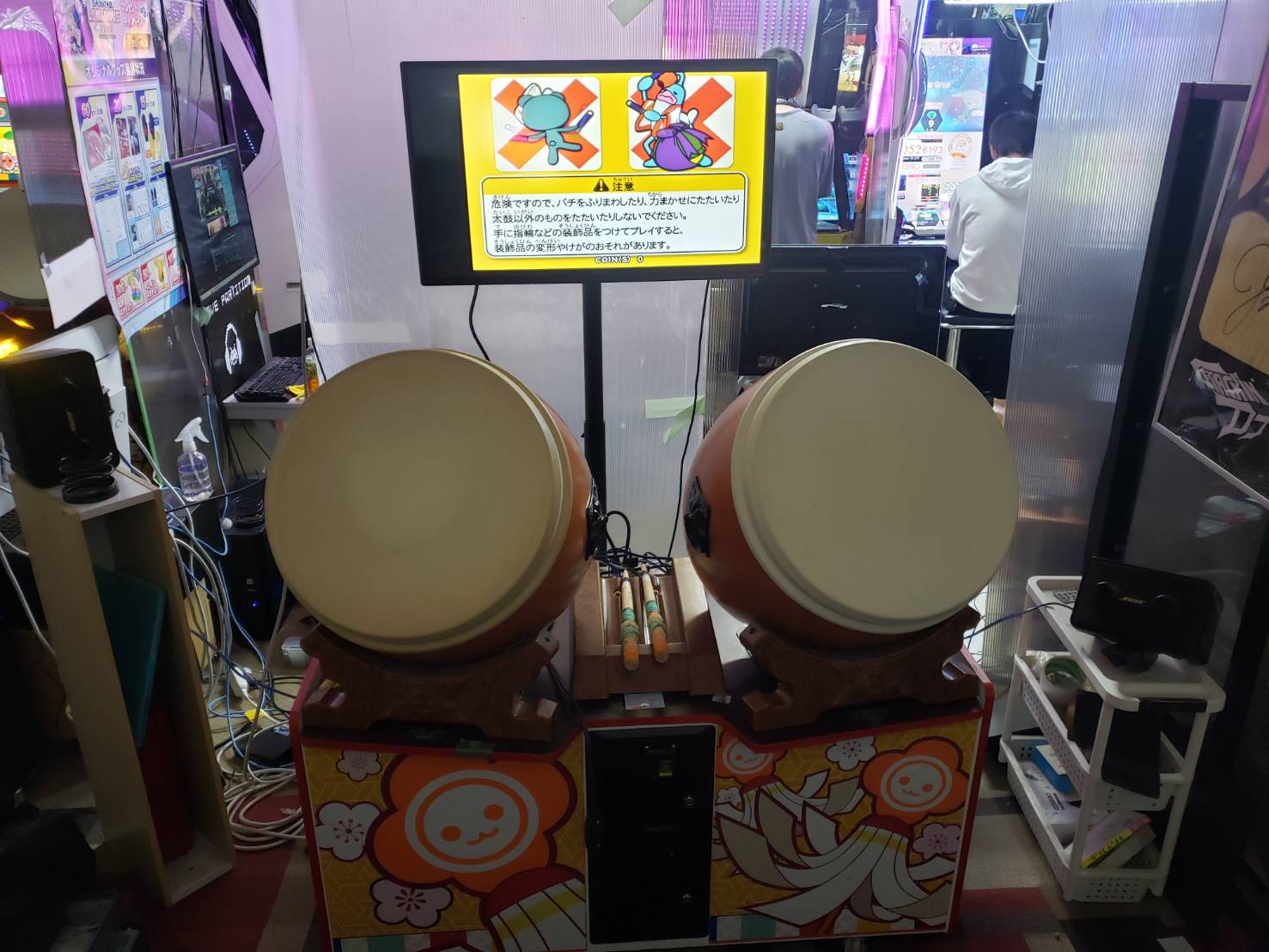 太鼓の達人 旧筐体 装飾など ゲーム・おもちゃ・グッズ 太鼓の達人 旧筐体 装飾など ゲーム・おもちゃ・グッズ