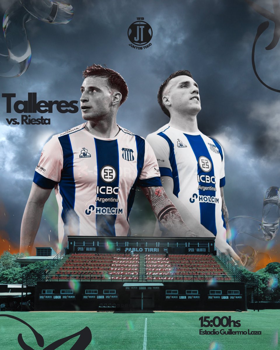 ✰ 𝐇𝐨𝐲 𝐣𝐮𝐞𝐠𝐚 𝐓𝐀𝐋𝐋𝐄𝐑𝐄𝐒 ✰

🇦🇷🅻🅿︎🅵 
👉 Fecha 20
⚽ 𝐓𝐀𝐋𝐋𝐄𝐑𝐄𝐒 vs Riestra
🗓️ Sáb 02/11
⏱️ 15Hs
🏟️ Guillermo Laza 
📺 ESPN Premium 

#𝐣𝐮𝐞𝐠𝐮𝐞𝐥𝐚𝐓 #𝐯𝐚𝐦𝐨𝐬𝐧𝐨𝐬𝐨𝐭𝐫𝐨𝐬 #𝐣𝐮𝐧𝐭𝐨𝐬𝐭𝐨𝐝𝐨