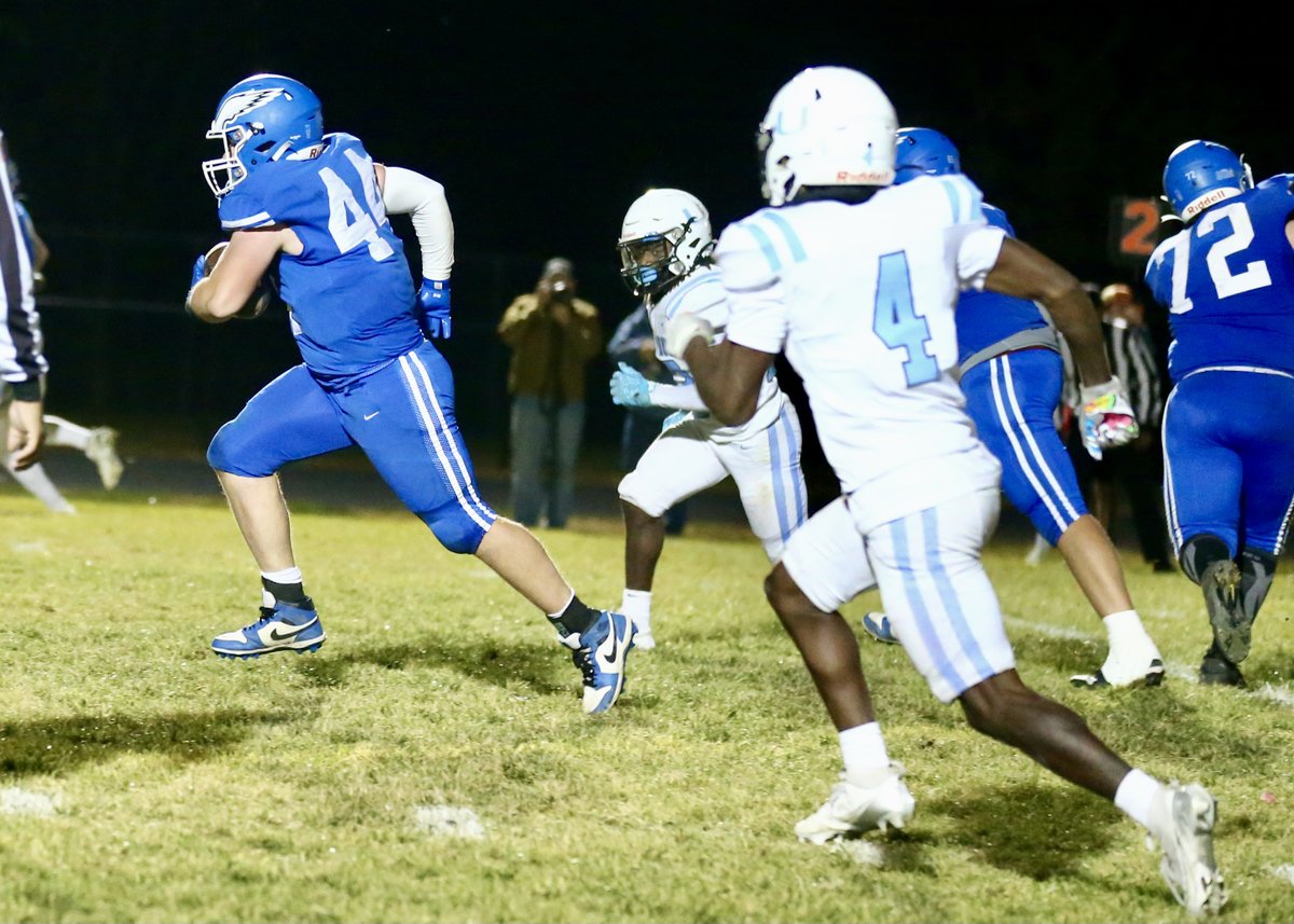 BoppaTrues's tweet photo. @SCA_ATHLETICS 
#44 @GavinDipardo  finds the end zone!!
 Welcome back! https://t.co/Qhc5oPqwjg