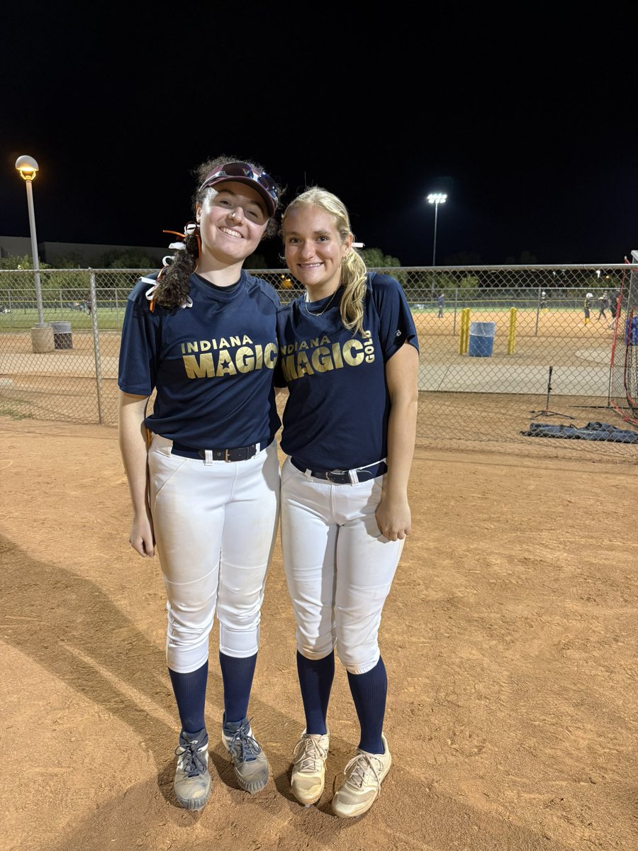 Indiana Magic Gold National Bennett/Goddard 16U (@img08bengod) on Twitter photo Another combo PERFECT GAME start to the weekend out at the <a href="/TeamNJSoftball/">Team NJ Softball</a> Arizona Invite! Shout out to <a href="/GSwedarsky30/">Grace Swedarsky</a> & <a href="/ChelsBennett22/">Chelsea Bennett</a> for 18 ⬆️ & 18 ⬇️ in 6 complete innings. <a href="/BayleeHuth/">Baylee Huth</a> w/ 4 RBI for the Offense.
<a href="/ExtraInningSB/">EXTRA INNING SOFTBALL</a> <a href="/LineDsoftball/">Line Drive Media</a> <a href="/los_stuff/">Carlos Arias</a> <a href="/thealliancefp/">The Alliance Fastpitch</a> Another combo PERFECT GAME start to the weekend out at the <a href="/TeamNJSoftball/">Team NJ Softball</a> Arizona Invite! Shout out to <a href="/GSwedarsky30/">Grace Swedarsky</a> & <a href="/ChelsBennett22/">Chelsea Bennett</a> for 18 ⬆️ & 18 ⬇️ in 6 complete innings. <a href="/BayleeHuth/">Baylee Huth</a> w/ 4 RBI for the Offense.
<a href="/ExtraInningSB/">EXTRA INNING SOFTBALL</a> <a href="/LineDsoftball/">Line Drive Media</a> <a href="/los_stuff/">Carlos Arias</a> <a href="/thealliancefp/">The Alliance Fastpitch</a>