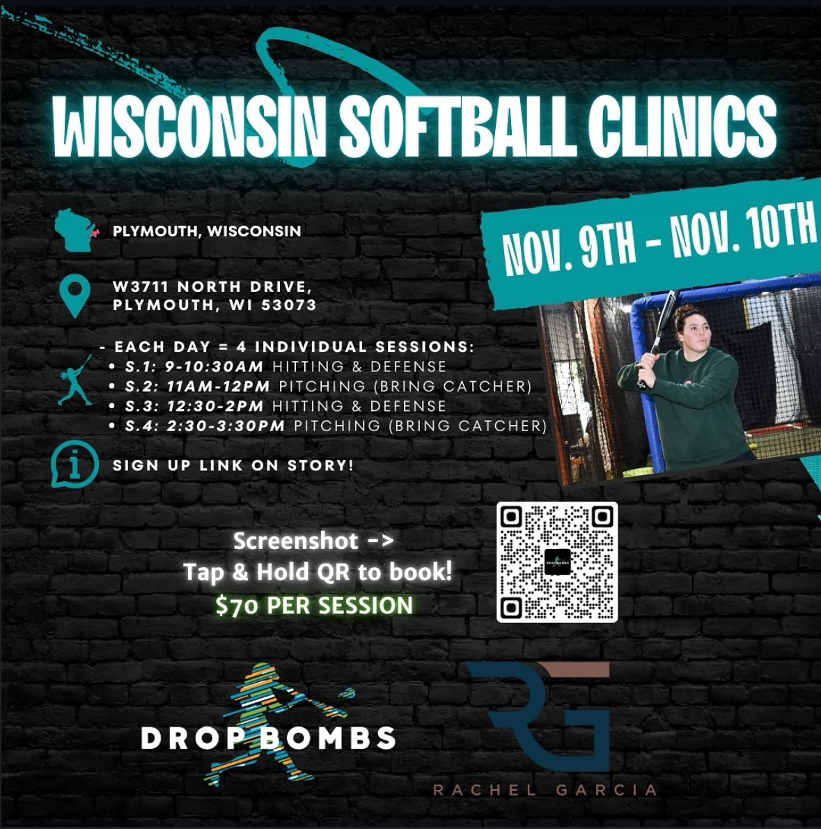 🚨 WISCONSIN!

🗓 November 9th - 10th with 4 Sessions EACH Day!

Book here:

train.dropbombs-hitting.com/a/booking/?loc…

Text (858) 771-9495 for more info!

#DbBadAss