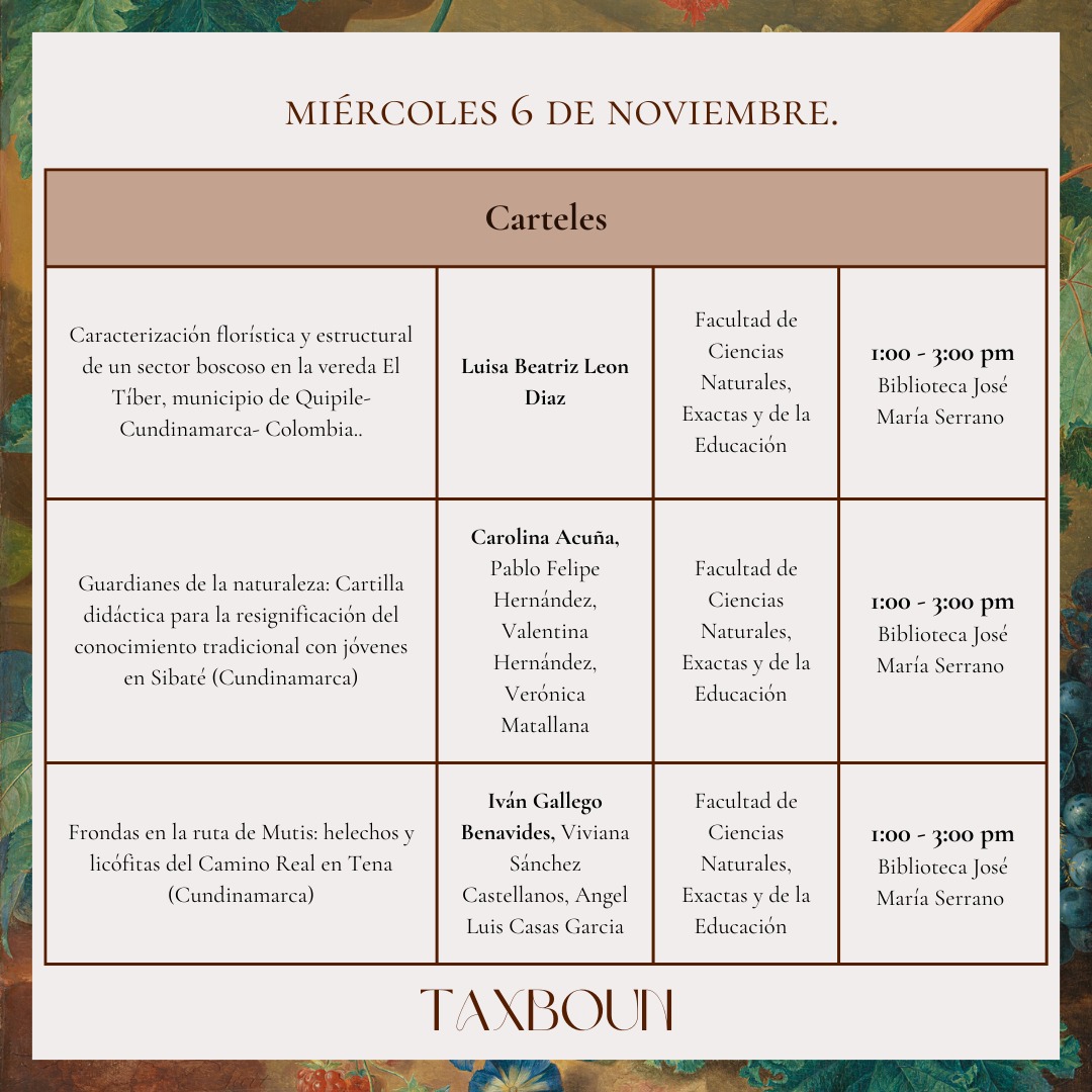 Grupo Estudiantil de Taxonomía Botánica tweet media