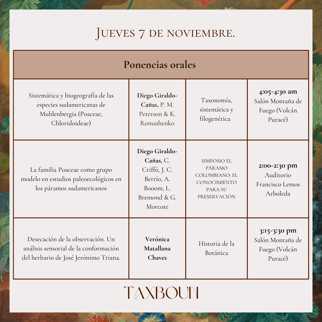 Grupo Estudiantil de Taxonomía Botánica tweet media