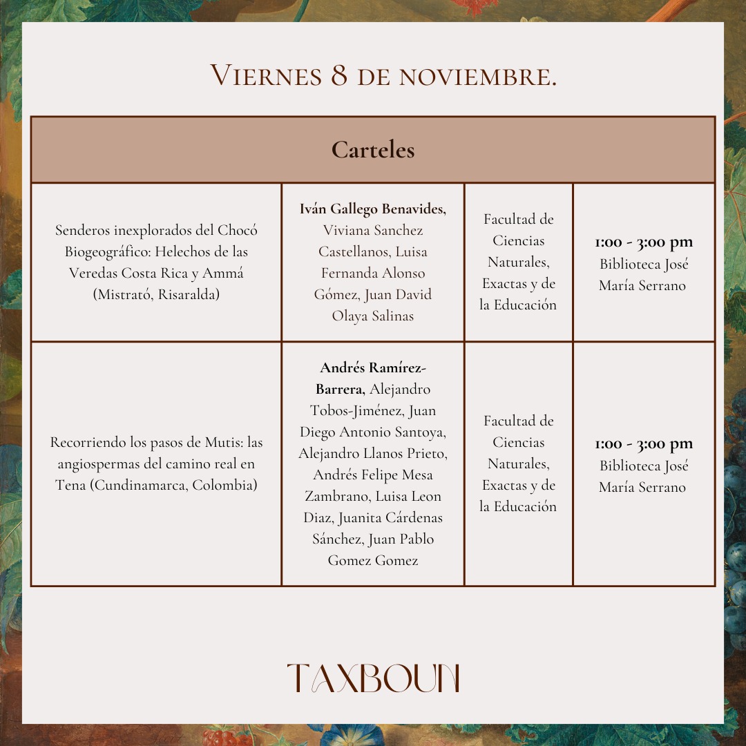 Grupo Estudiantil de Taxonomía Botánica tweet media