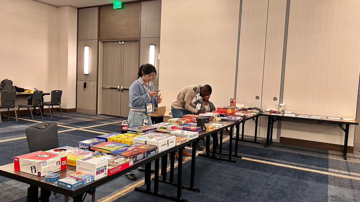 We are ready for you, #ATA65! Game night starts now!