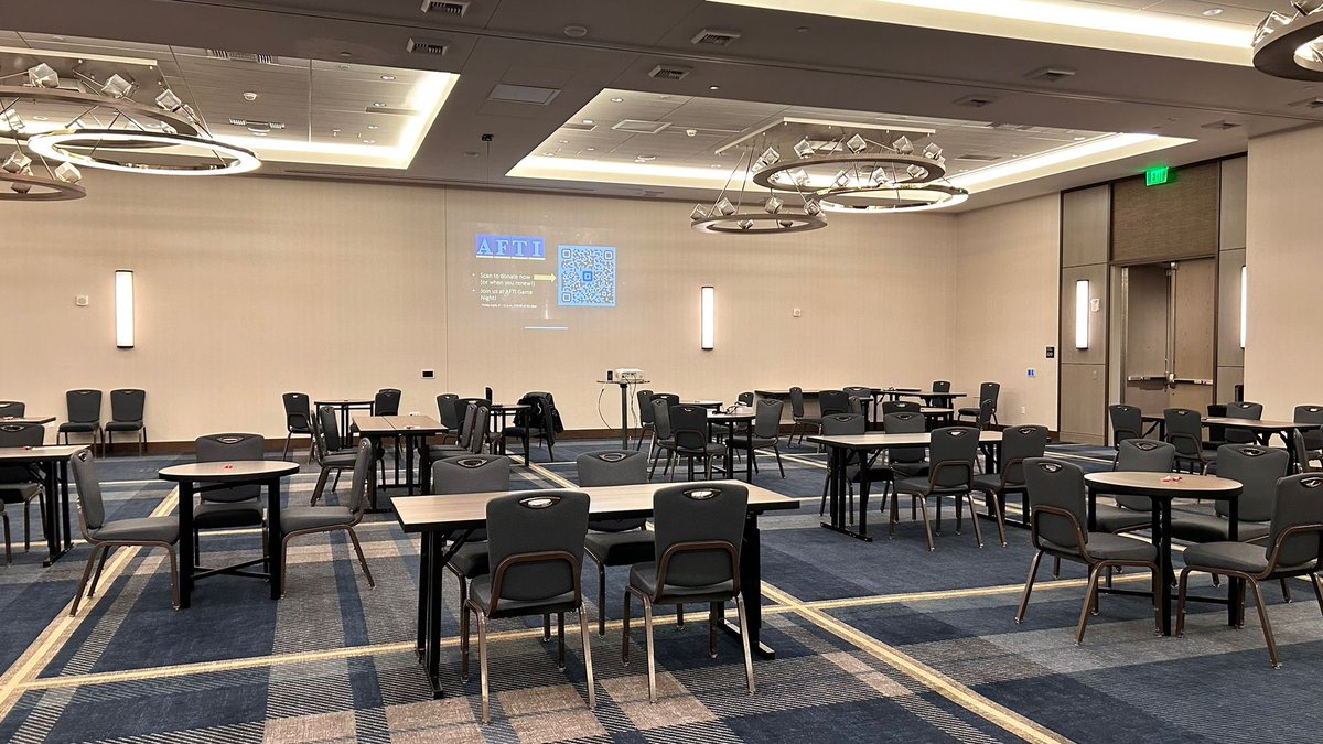AFTI_ata's tweet photo. We are ready for you, #ATA65! Game night starts now! https://t.co/nSDGWFYbgF