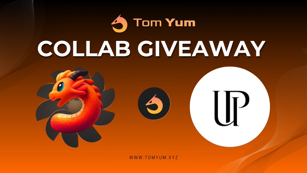 Tom_Yum_Swap's tweet photo. 🎉TOM YUM SWAP x Unleashed Platinum COLLAB 🎉

Giveaway:
🏆 10x Whitelist Spots - TOM YUM SWAP
🏆 10 x Whitelist Spots - UPworldofficial

To Enter:
1️⃣ Follow @Tom_Yum_Swap & @UPworldofficial
2️⃣ RT & ❤️
3️⃣ Tag 3 Friends

Discord
https://t.co/g4SEvxiscp
https://t.co/AB1QcCj95p
Ends in 24 hrs

#NFTCommunity #ETH #SOL #NFT #Tokens #Giveaway