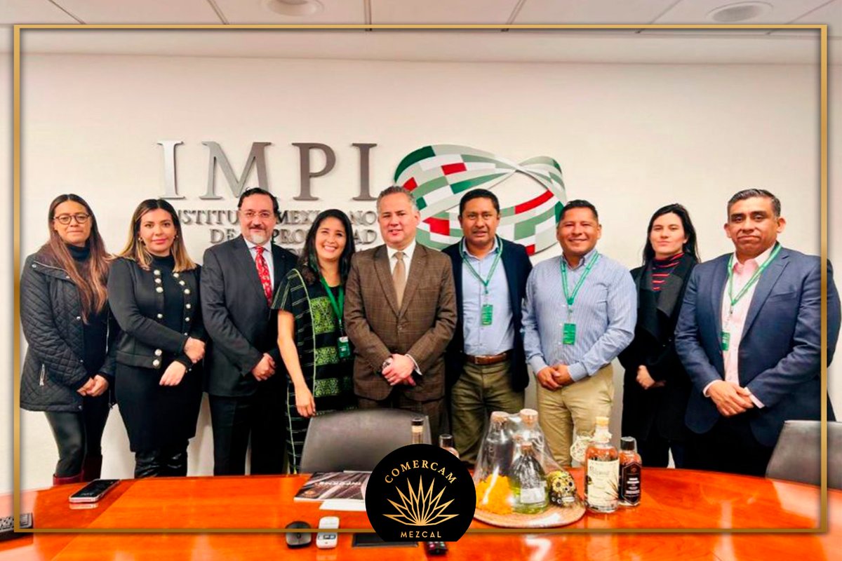 Agradecemos la apertura del Dr. Santiago Nieto Director General del Instituto Mexicano de la Propiedad Industrial para fortalecer temas de protección, así como de promoción y fortalecimiento de nuestra Denominación de Origen.
¡Sigamos Creciendo Juntos!

#COMERCAM #DOM #Mezcal