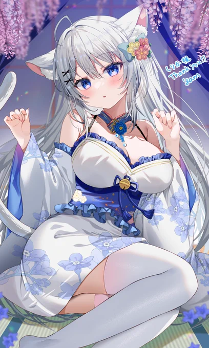 猫耳娘と一緒の夜リクエストありがとうございました!#skeb 