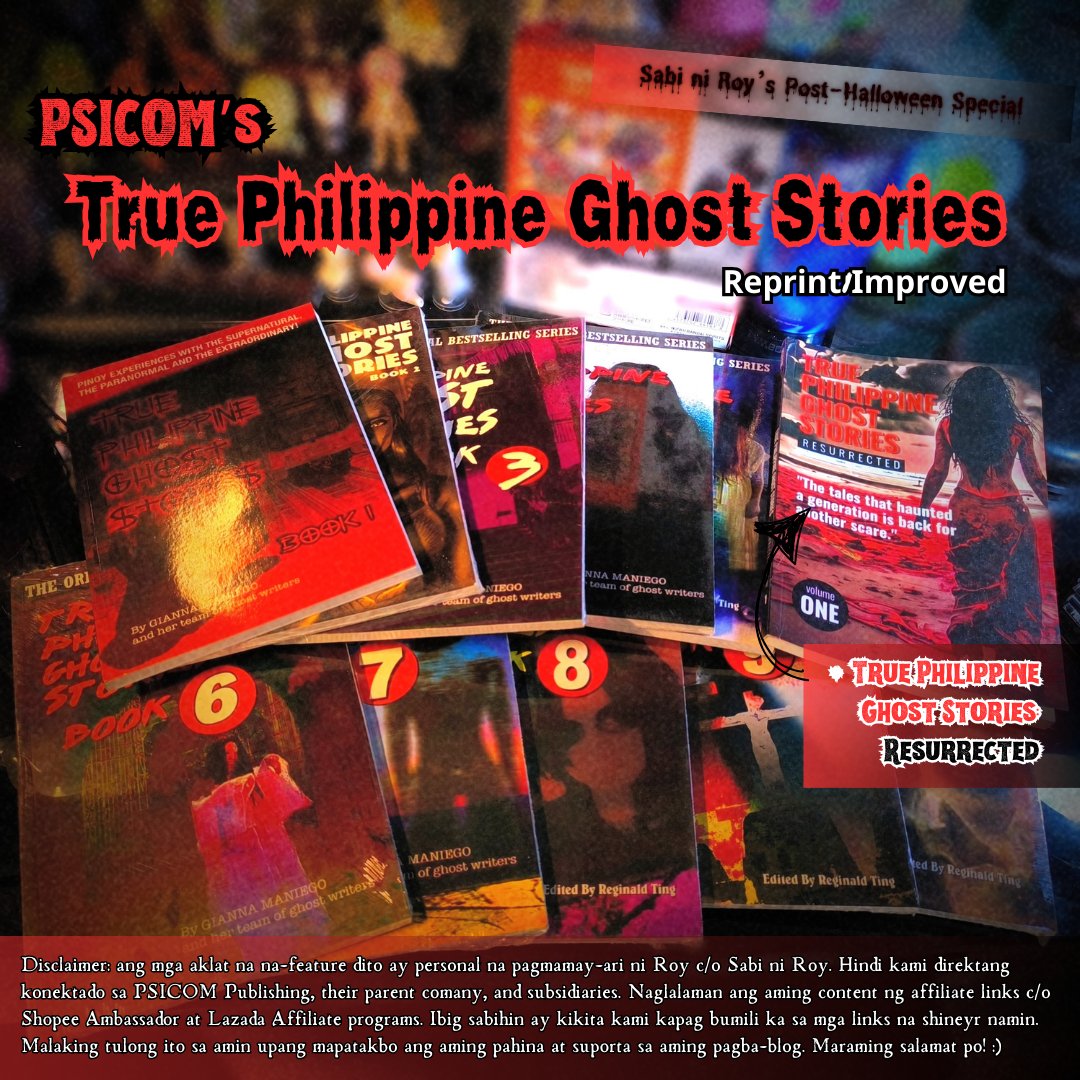 SabiNiRoy's tweet photo. Mabibili ang bagong reprints ng TPGS sa Official Shopee at Lazada pages ng PSICOM Publishing Inc.:
- Shopee: https://t.co/i8o9lx7Ygh
- Lazada: https://t.co/XLdOm5BVsH

Disclaimer: contains affiliate links.

Maraming salamat po! 🎃

#TPGS #PSICOM #books https://t.co/0kc2IZTzfc