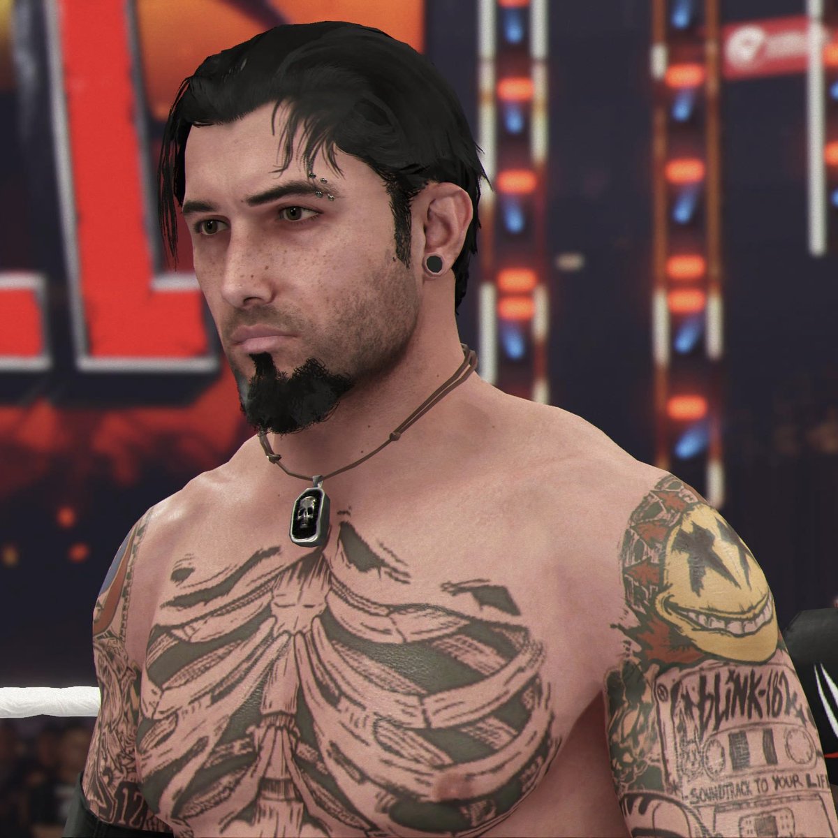 Grimm2KOfficial's tweet image. Updated Radical’s face, definitely the best it’s ever been in-game.

#WWE #WWE2K #2kgames #wwe2kgames #raw #smackdown  #cmpunk #caw #creative #communitycreations